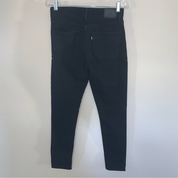 Levi's Black High Rise Skinny Jeans 29 - Picture 2 of 8